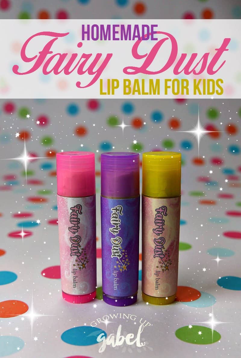 How to Make Homemade Lip Balm for Kids with Glitter