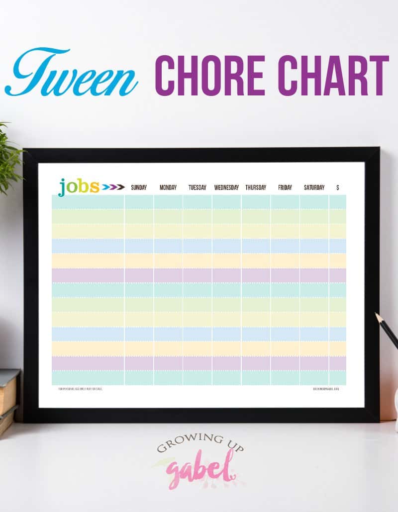 Household Chore Chart