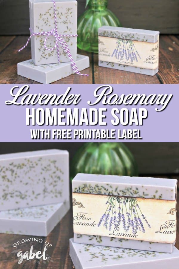 Rosemary Lavender Soap Recipe With Melt And Pour Goats Milk Soap