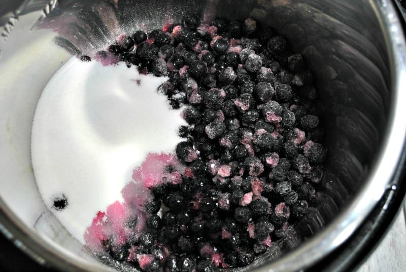 Simple Homemade Blueberry Instant Pot Jam Recipe
