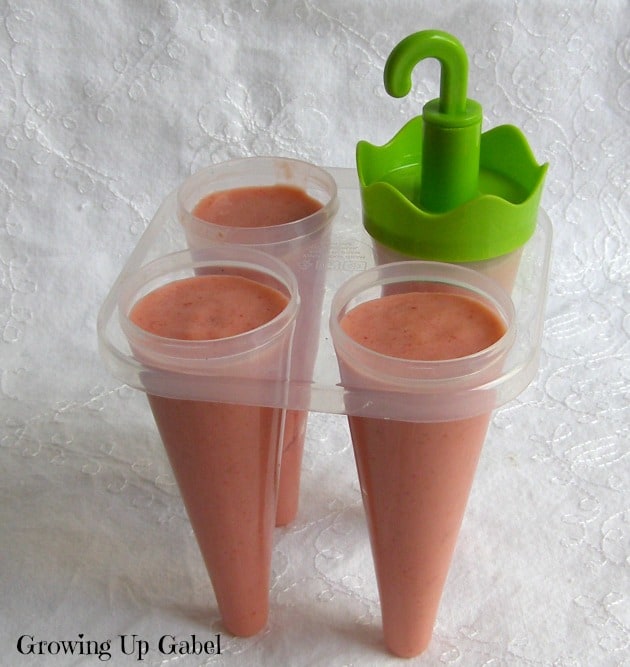Green Tea Strawberry Smoothie and Popsicle Recipe