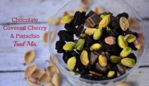 Chocolate Covered Cherry & Pistachios Trail Mix