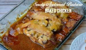 Smoky Applewood Barbecue Baked Chicken Recipe