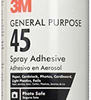 3M General Purpose 45 Spray Adhesive, 10-1/4-Ounce, White