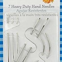 Dritz 9624D Assorted Heavy Duty Hand Needles, 7-Pack