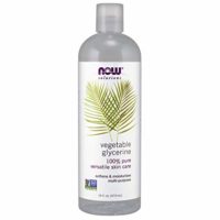 Now Solutions, Vegetable Glycerin, 100% Pure, Versatile Skin Care, Softening and Moisturizing, 16-Ounce