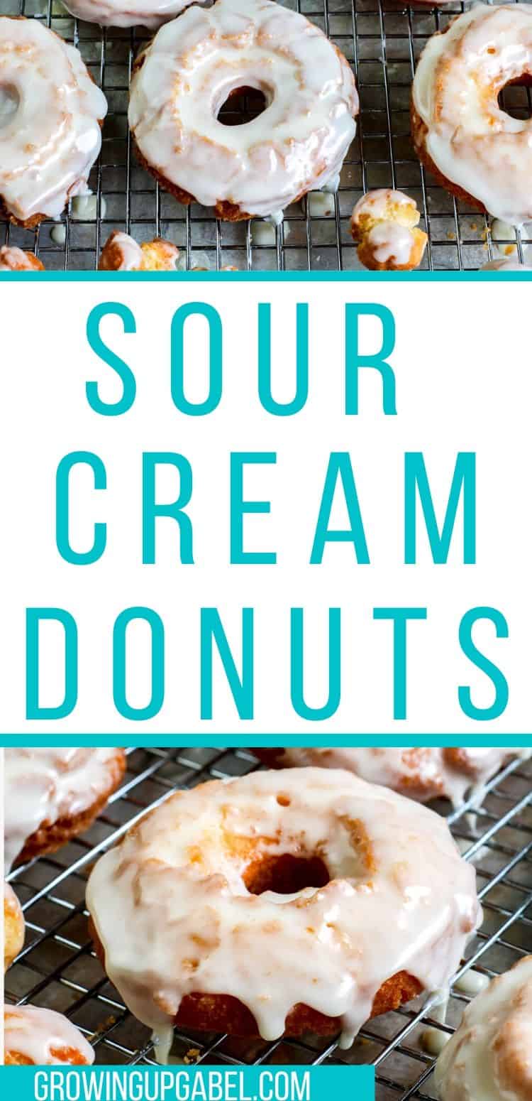 Sour cream donuts