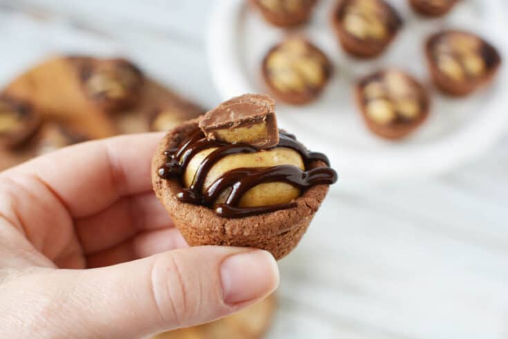 Chocolate Peanut Butter Cookie Cups