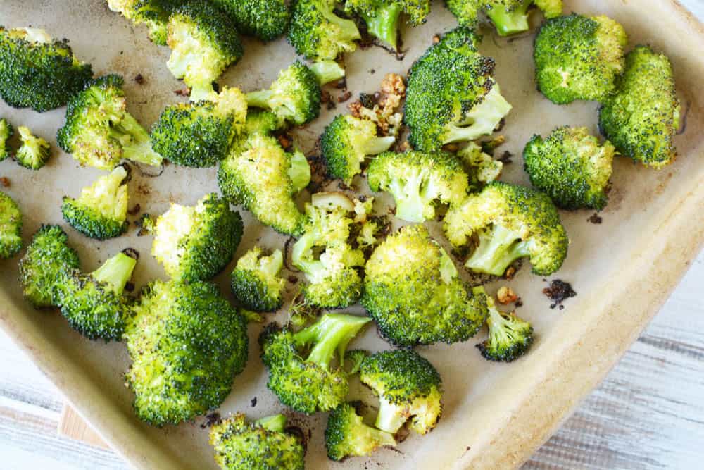 Roasted garlic broccoli 