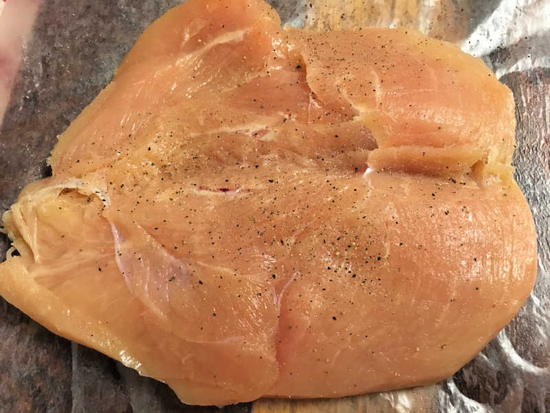 butterflied chicken breast