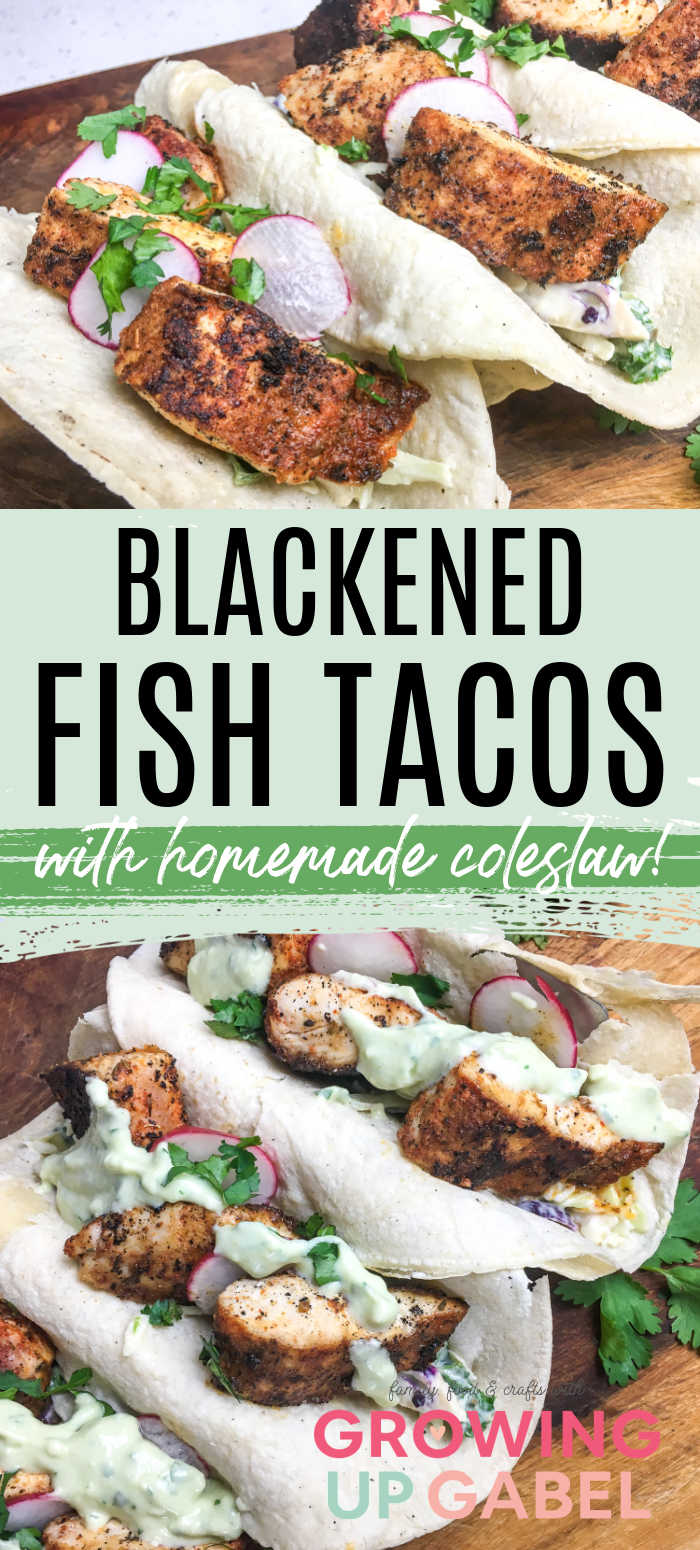 Blackened Fish Tacos