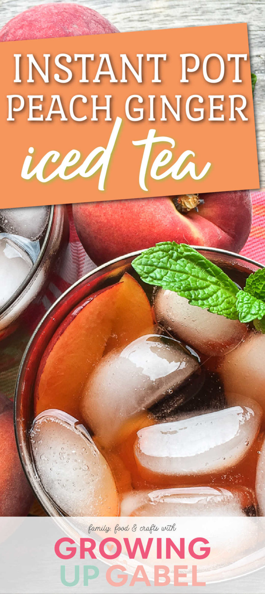 Instant Pot Peach Iced Tea Recipe, How To
