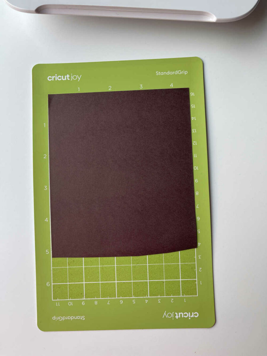 Infusibe Ink on a Cricut Joy StandardGrip mat