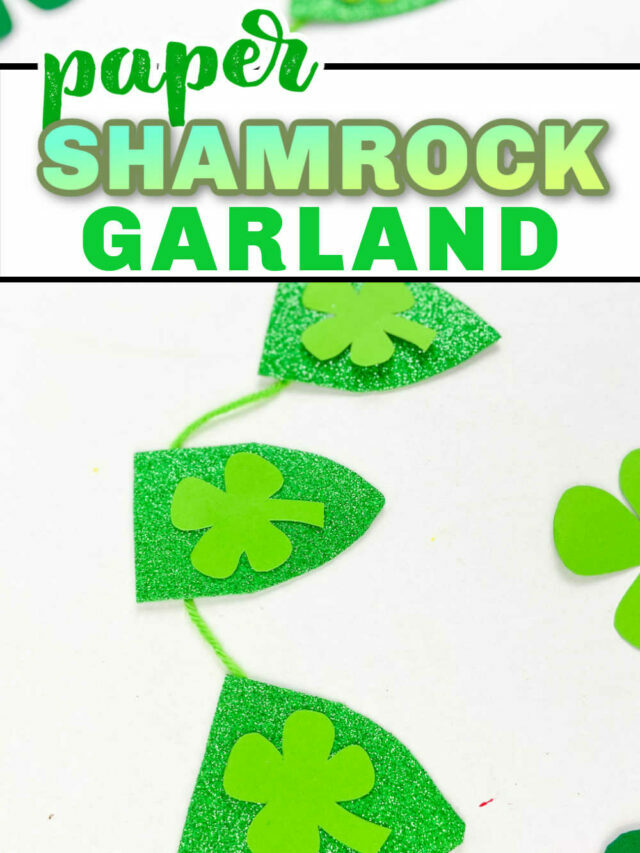 Shamrock Garland for St. Patrick’s Day