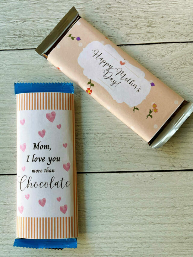 Printable Mother’s Day Candy Bar Wrappres